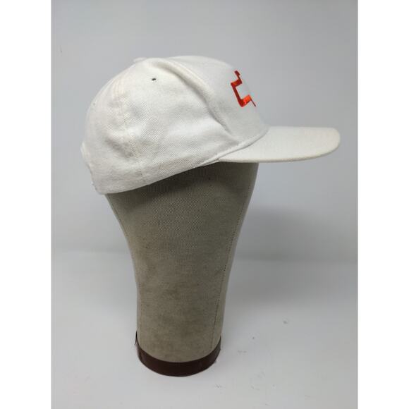 Raceshop Chevrolet Chevy Snapback Hat Adjustable White Autographed - Picture 6 of 12